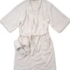 Business & Pleasure Co. Robe & Slipper Set - Antique White