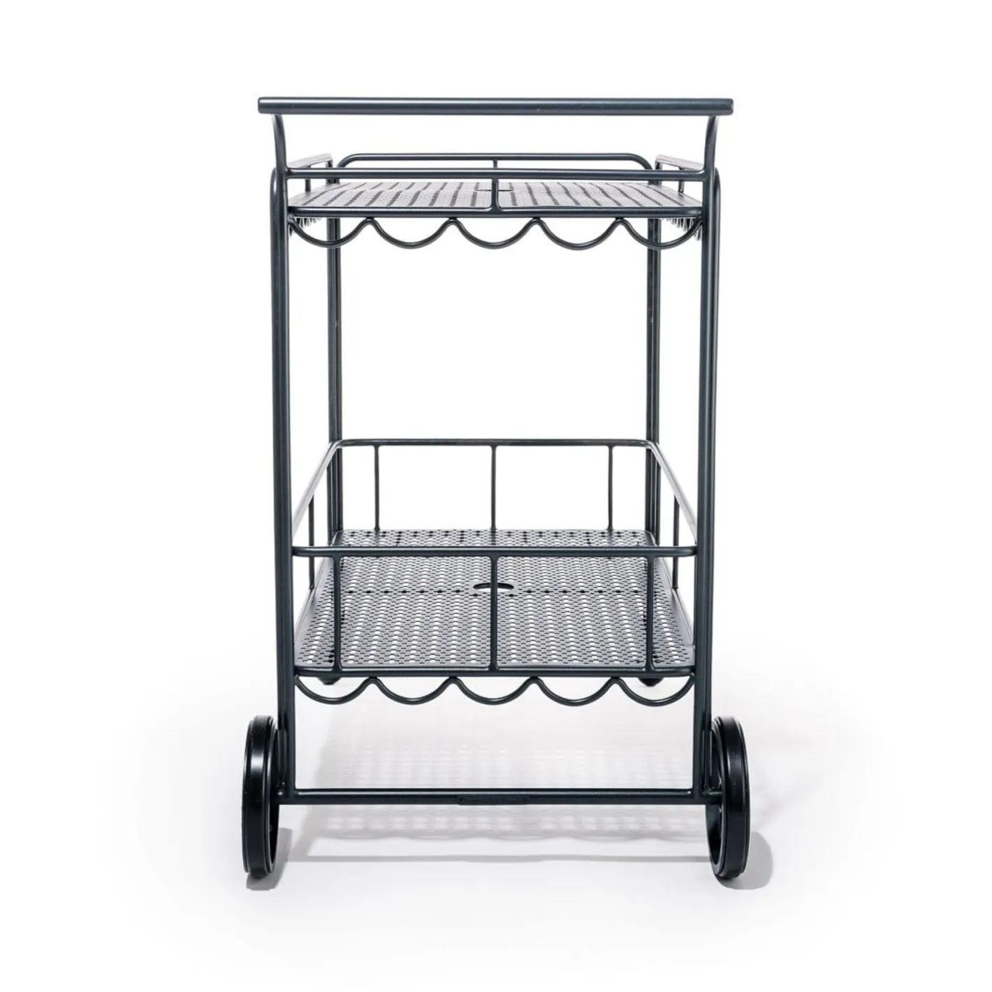 Business & Pleasure Co. The Al Fresco Bar Cart - Vintage Black