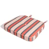 Business & Pleasure Co. The Al Fresco Chair Cushion - Bistro Dusty Pink Stripe