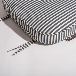 Business & Pleasure Co. The Al Fresco Chair Cushion - Lauren'S Navy Stripe