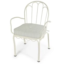 Business & Pleasure Co. The Al Fresco Chair Cushion - Lauren'S Sage Stripe