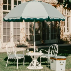 Business & Pleasure Co. The Al Fresco Chair Cushion - Rivie Green
