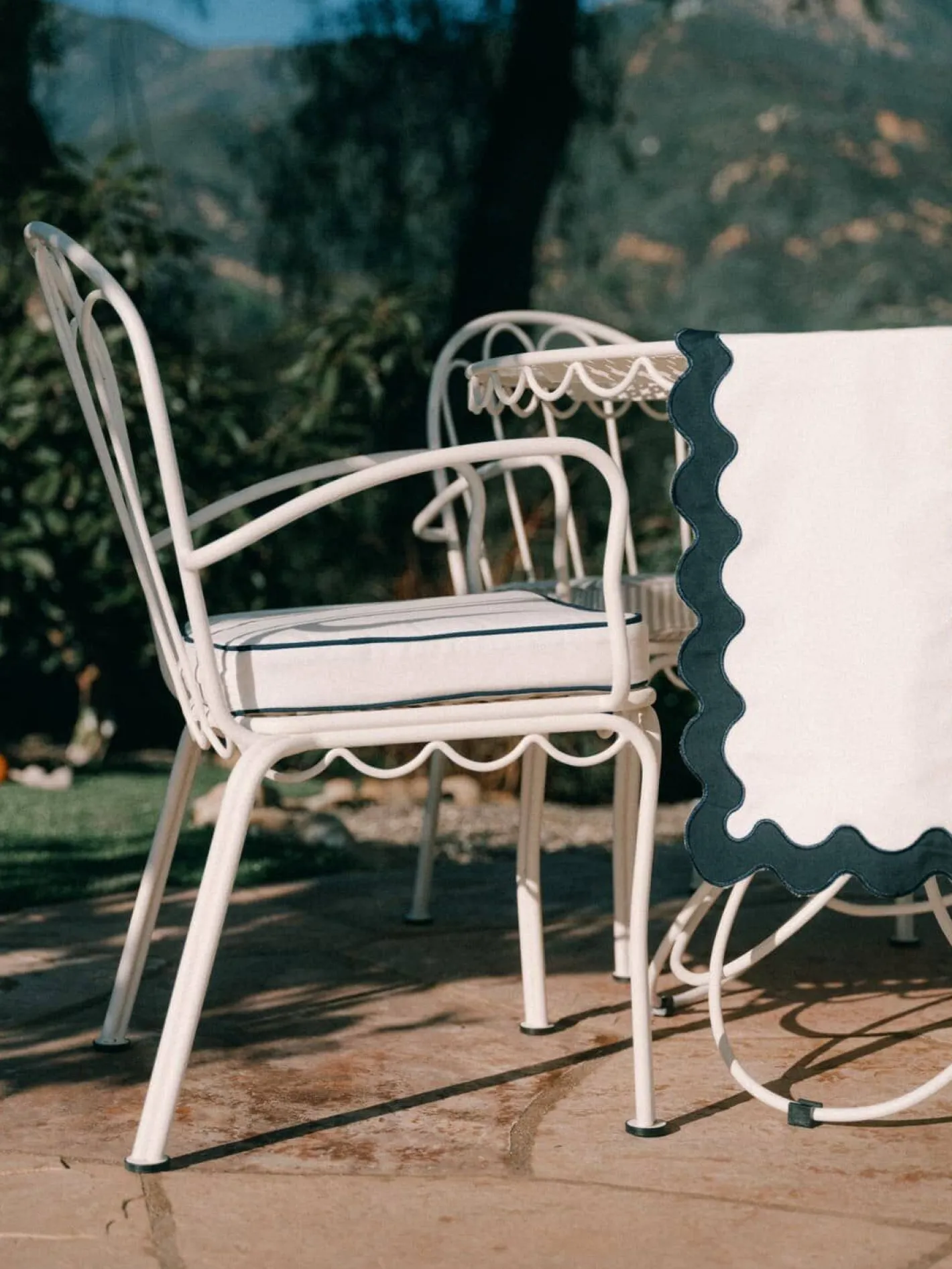 Business & Pleasure Co. The Al Fresco Dining Chair - Antique White
