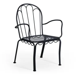 Business & Pleasure Co. The Al Fresco Dining Chair - Vintage Black