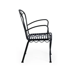 Business & Pleasure Co. The Al Fresco Dining Chair - Vintage Black