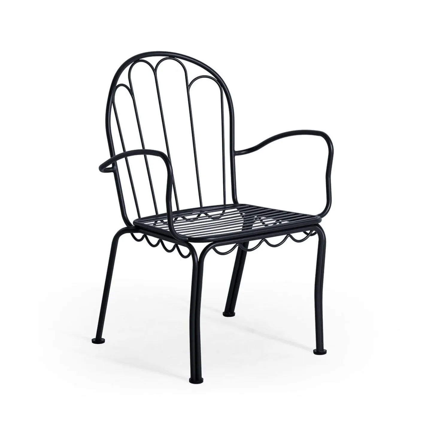 Business & Pleasure Co. The Al Fresco Dining Chair - Vintage Black