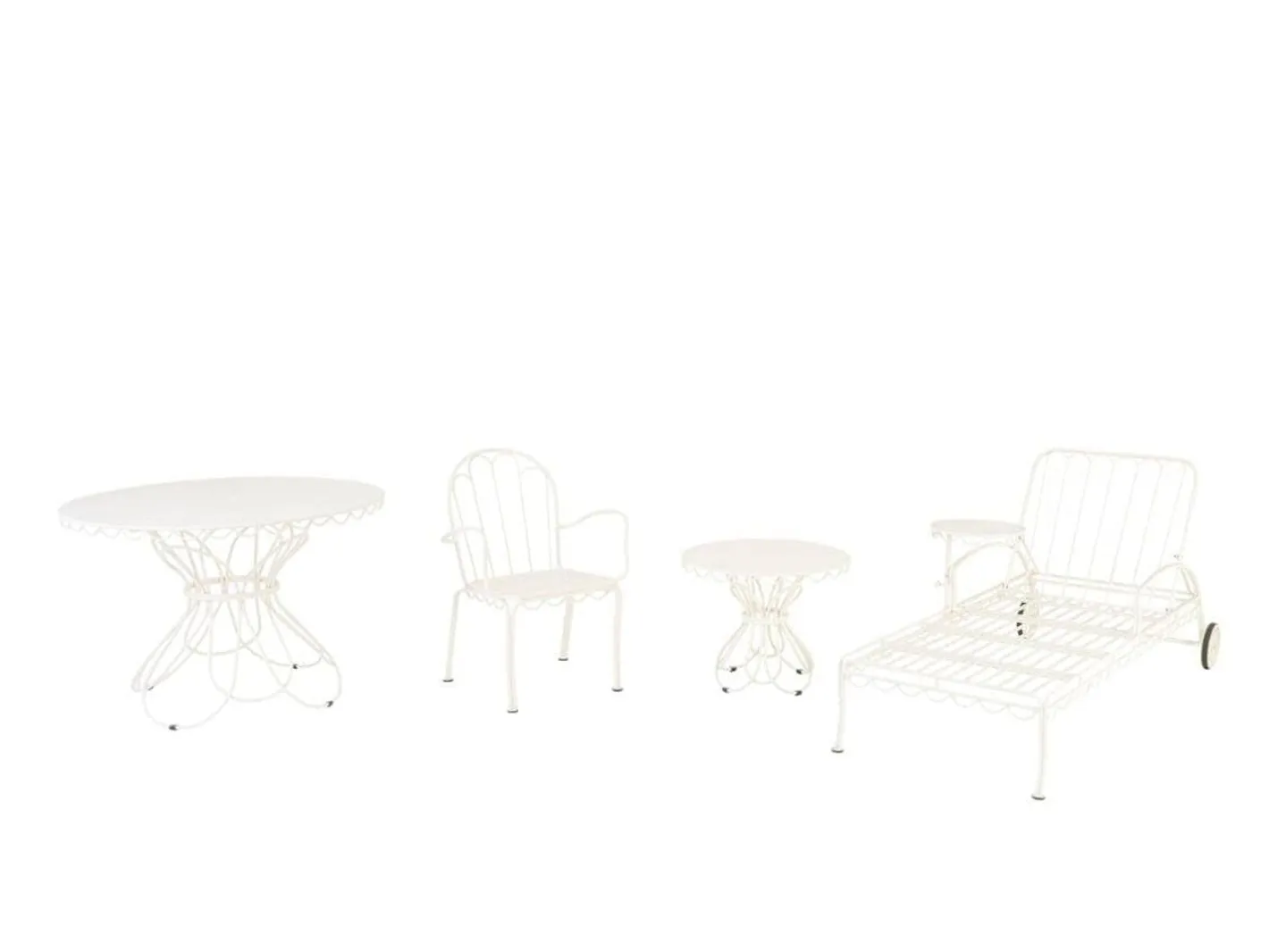 Business & Pleasure Co. The Al Fresco Dining Table - Antique White