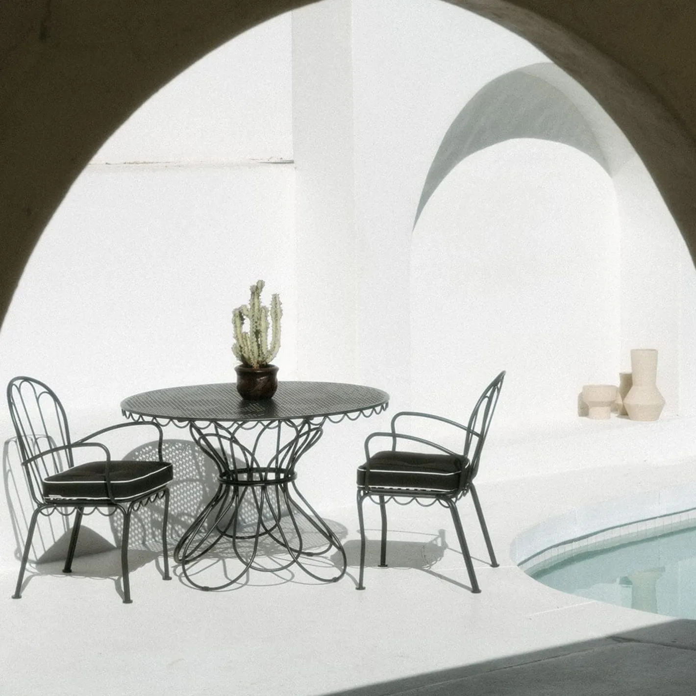 Business & Pleasure Co. The Al Fresco Dining Table - Vintage Black