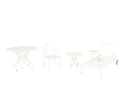 Business & Pleasure Co. The Al Fresco Side Table - Antique White