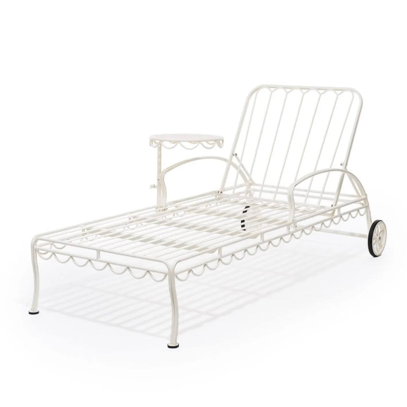 Business & Pleasure Co. The Al Fresco Sun Lounger - Antique White