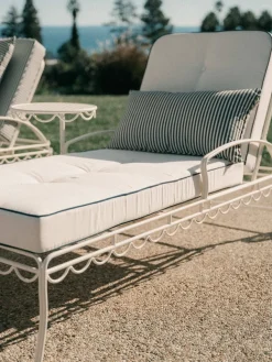 Business & Pleasure Co. The Al Fresco Sun Lounger - Antique White