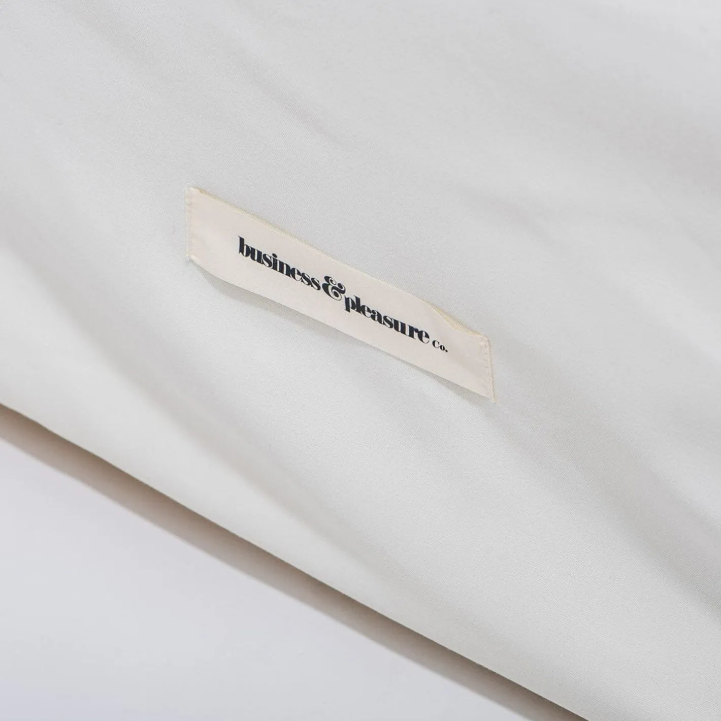 Business & Pleasure Co. The Al Fresco Sun Lounger Cover - Antique White