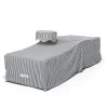 Business & Pleasure Co. The Al Fresco Sun Lounger Cover - Lauren'S Navy Stripe
