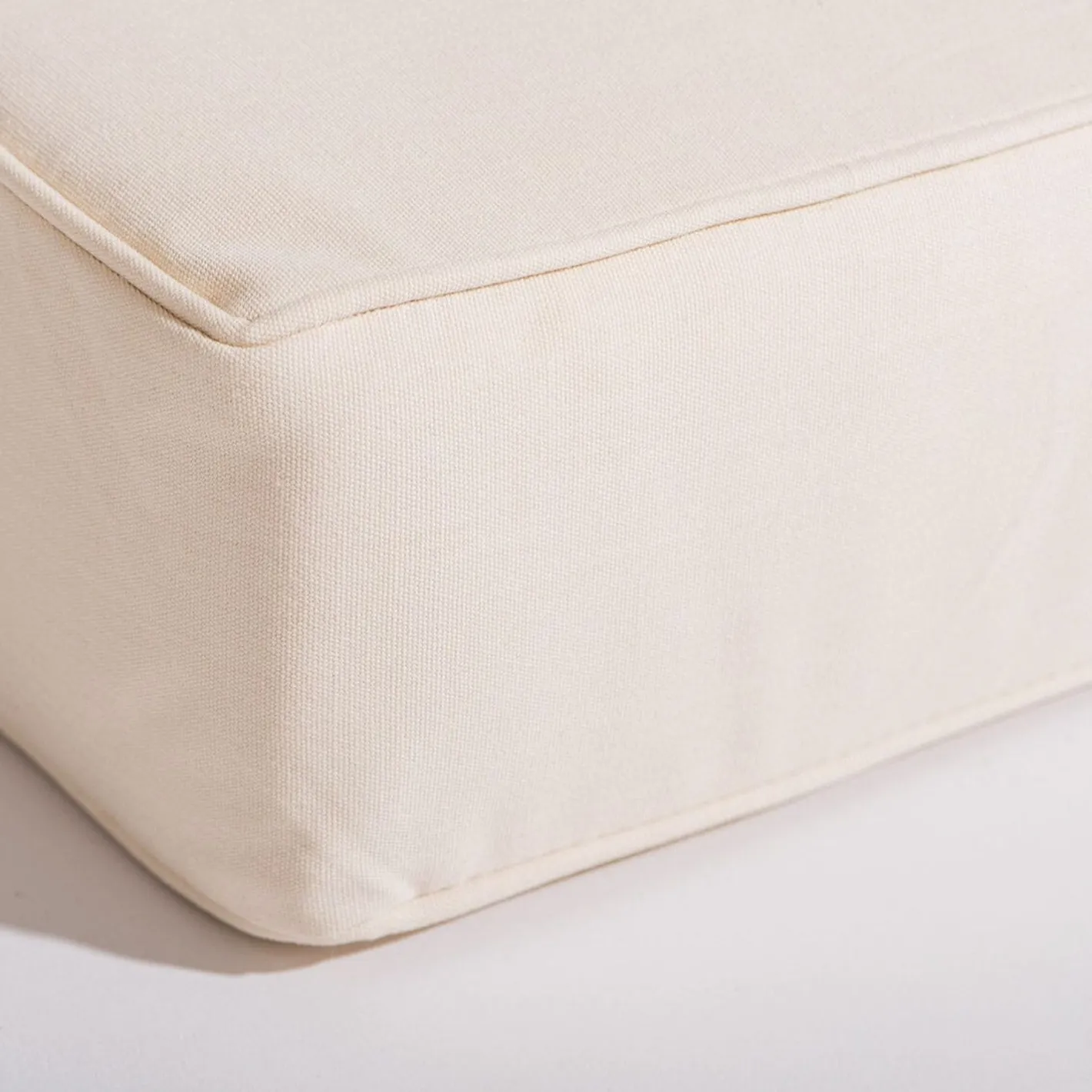 Business & Pleasure Co. The Al Fresco Sun Lounger Cushion - Off White