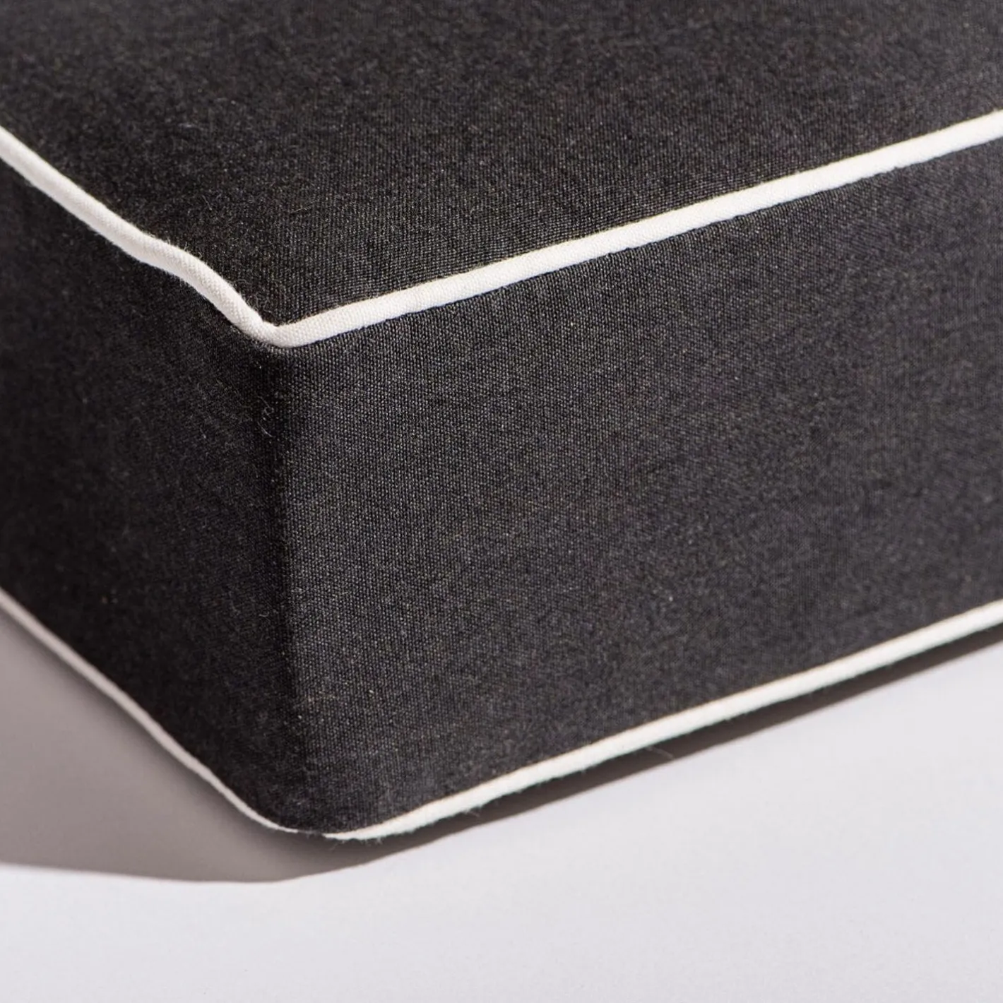 Business & Pleasure Co. The Al Fresco Sun Lounger Cushion - Rivie Black