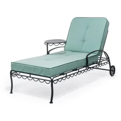 Business & Pleasure Co. The Al Fresco Sun Lounger Cushion - Rivie Green