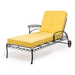 Business & Pleasure Co. The Al Fresco Sun Lounger Cushion - Rivie Mimosa