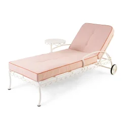 Business & Pleasure Co. The Al Fresco Sun Lounger Cushion - Rivie Pink