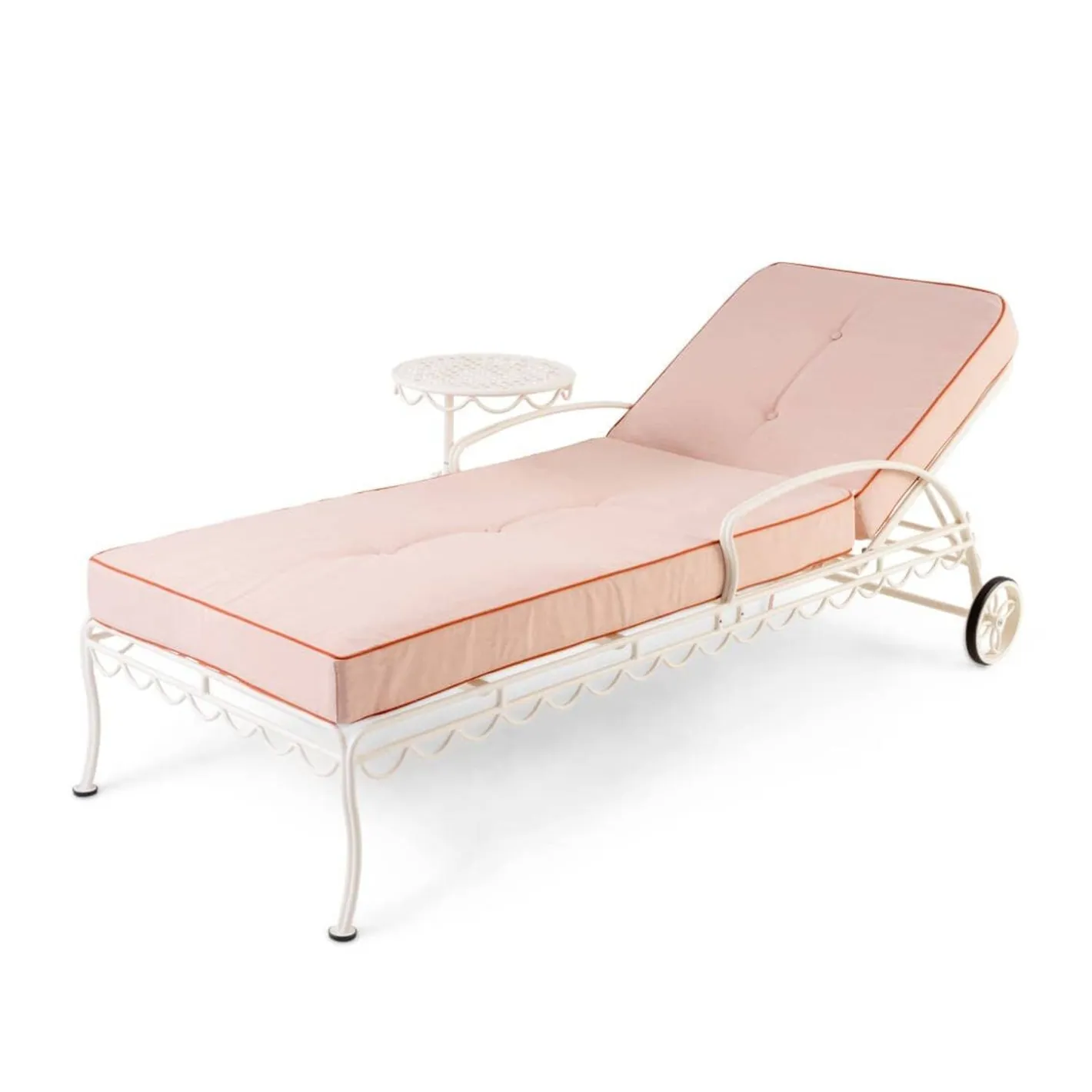 Business & Pleasure Co. The Al Fresco Sun Lounger Cushion - Rivie Pink