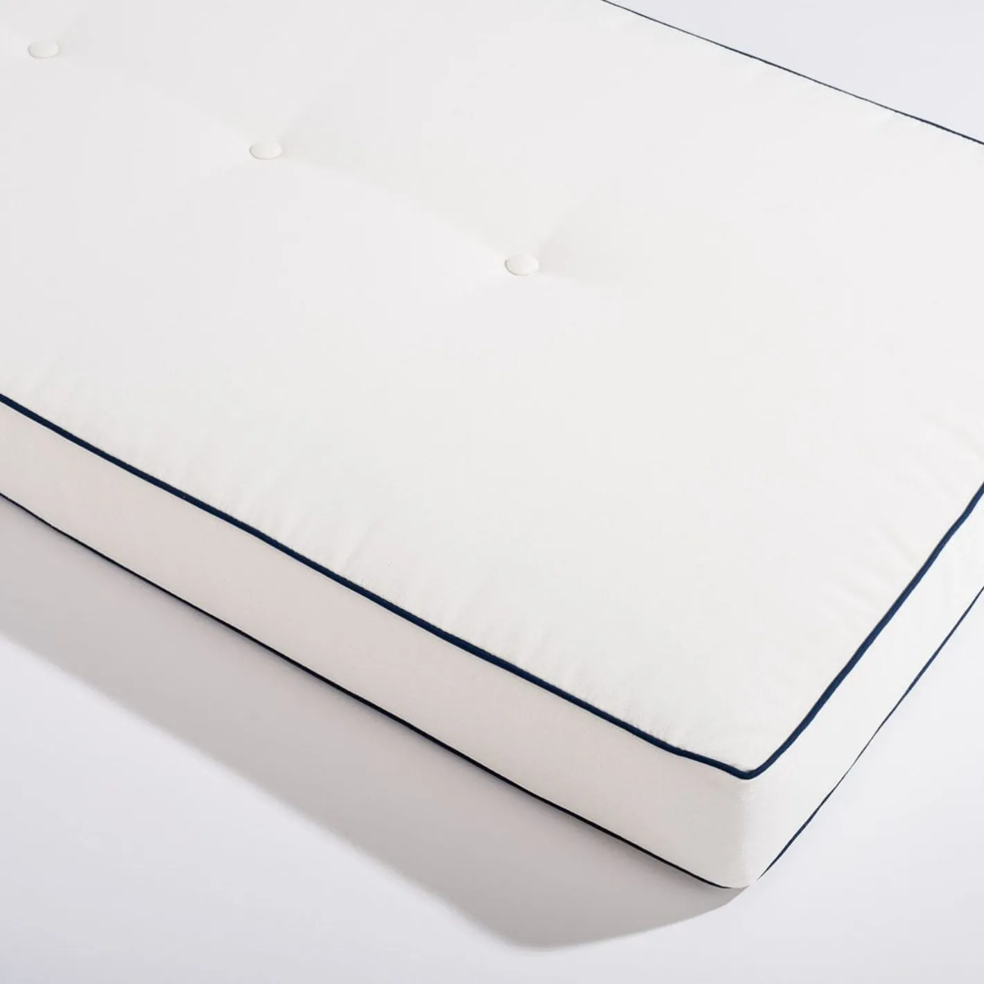 Business & Pleasure Co. The Al Fresco Sun Lounger Cushion - Rivie White