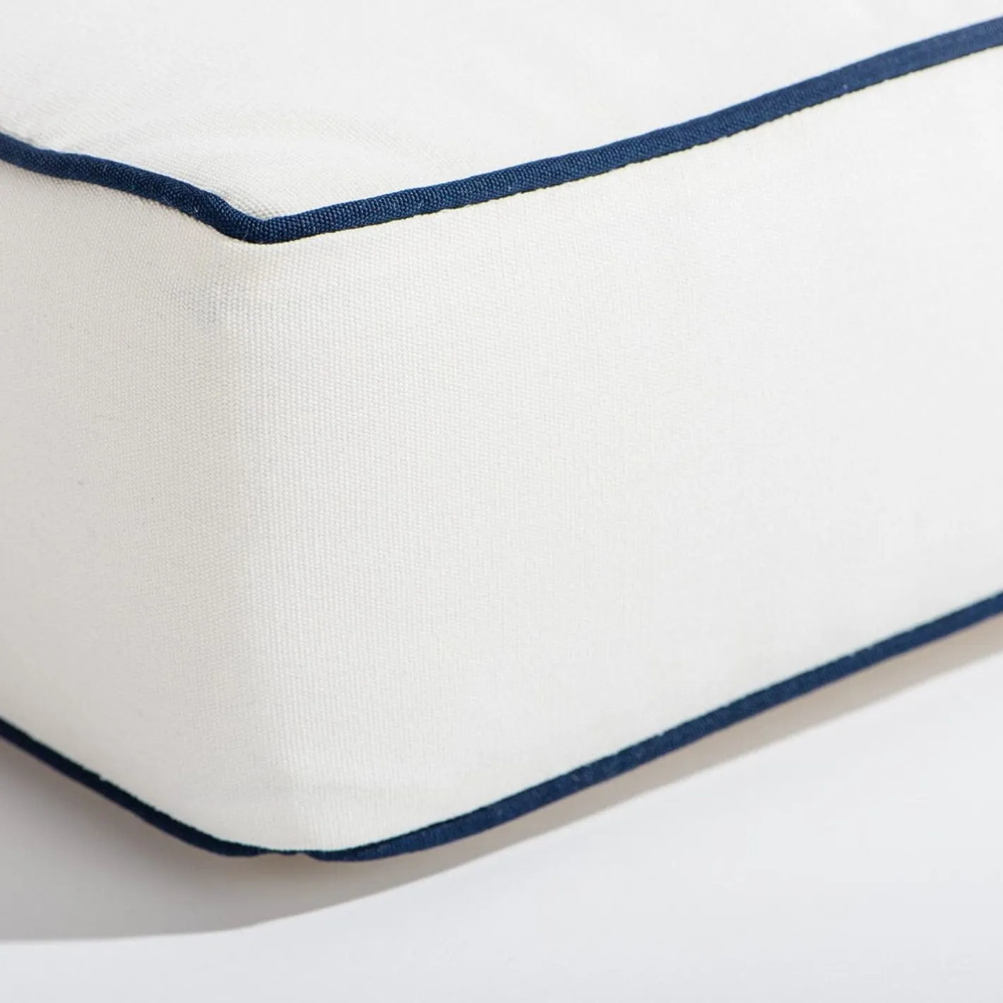 Business & Pleasure Co. The Al Fresco Sun Lounger Cushion - Rivie White