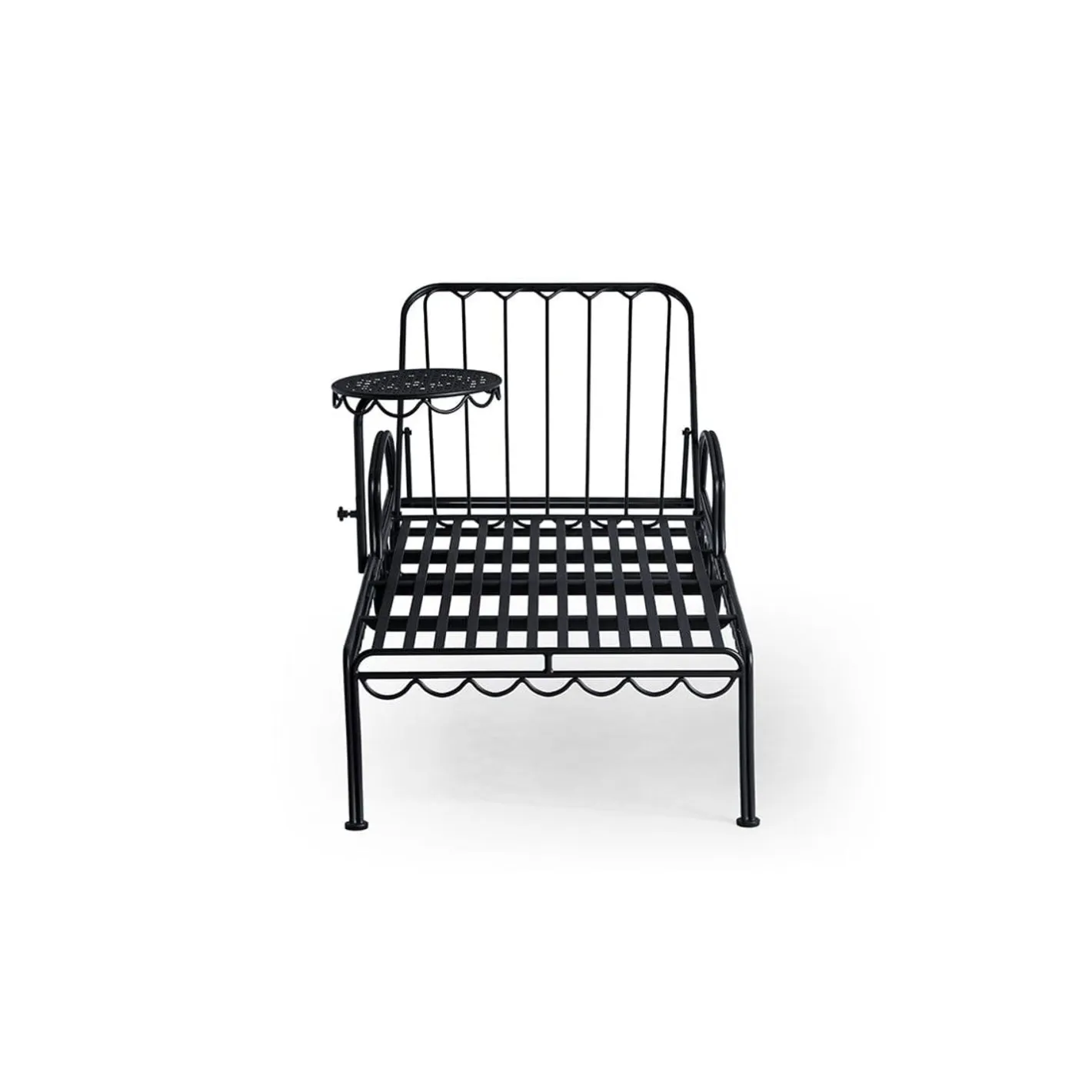Business & Pleasure Co. The Al Fresco Sun Lounger - Vintage Black