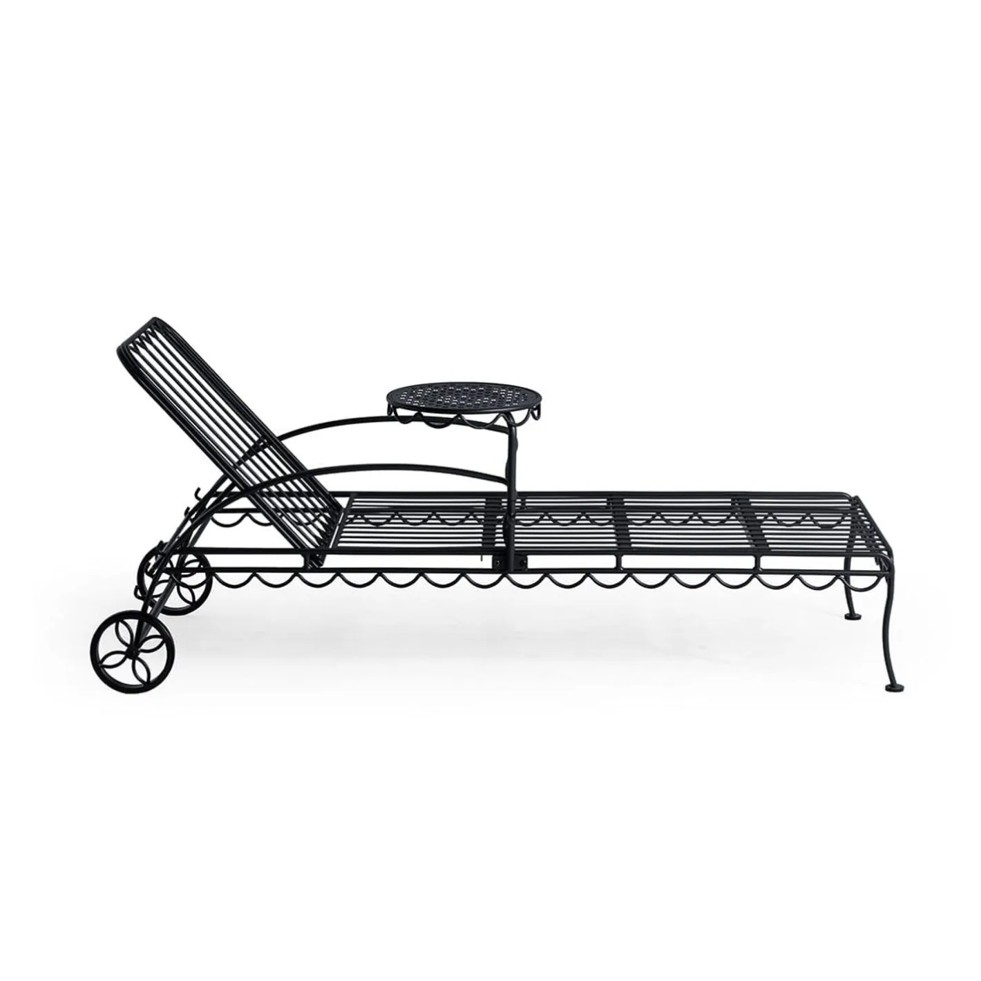 Business & Pleasure Co. The Al Fresco Sun Lounger - Vintage Black