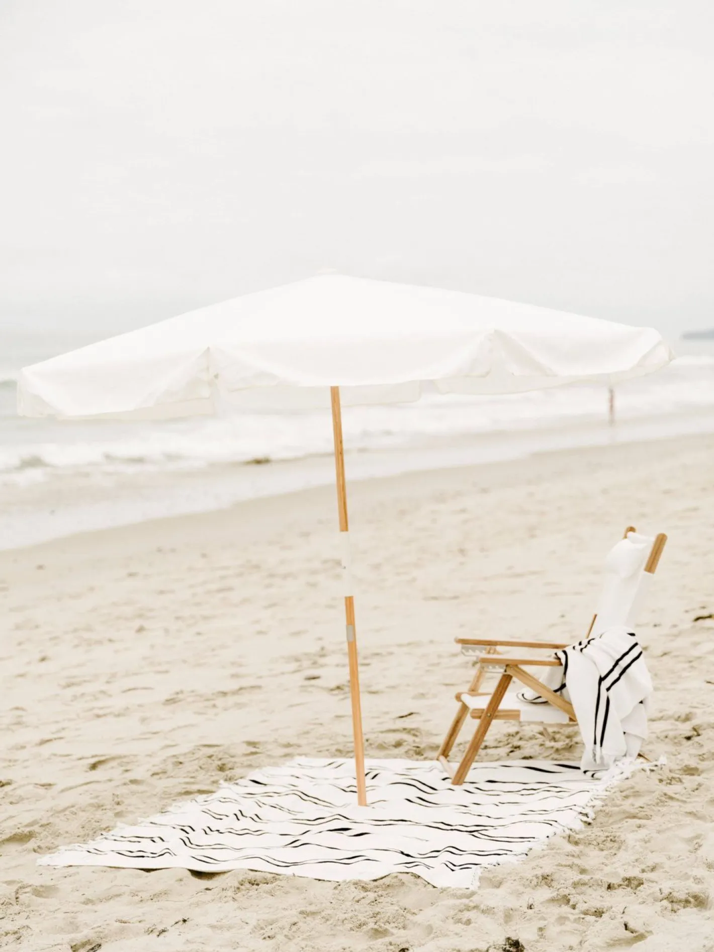 Business & Pleasure Co. The Amalfi Umbrella - Antique White