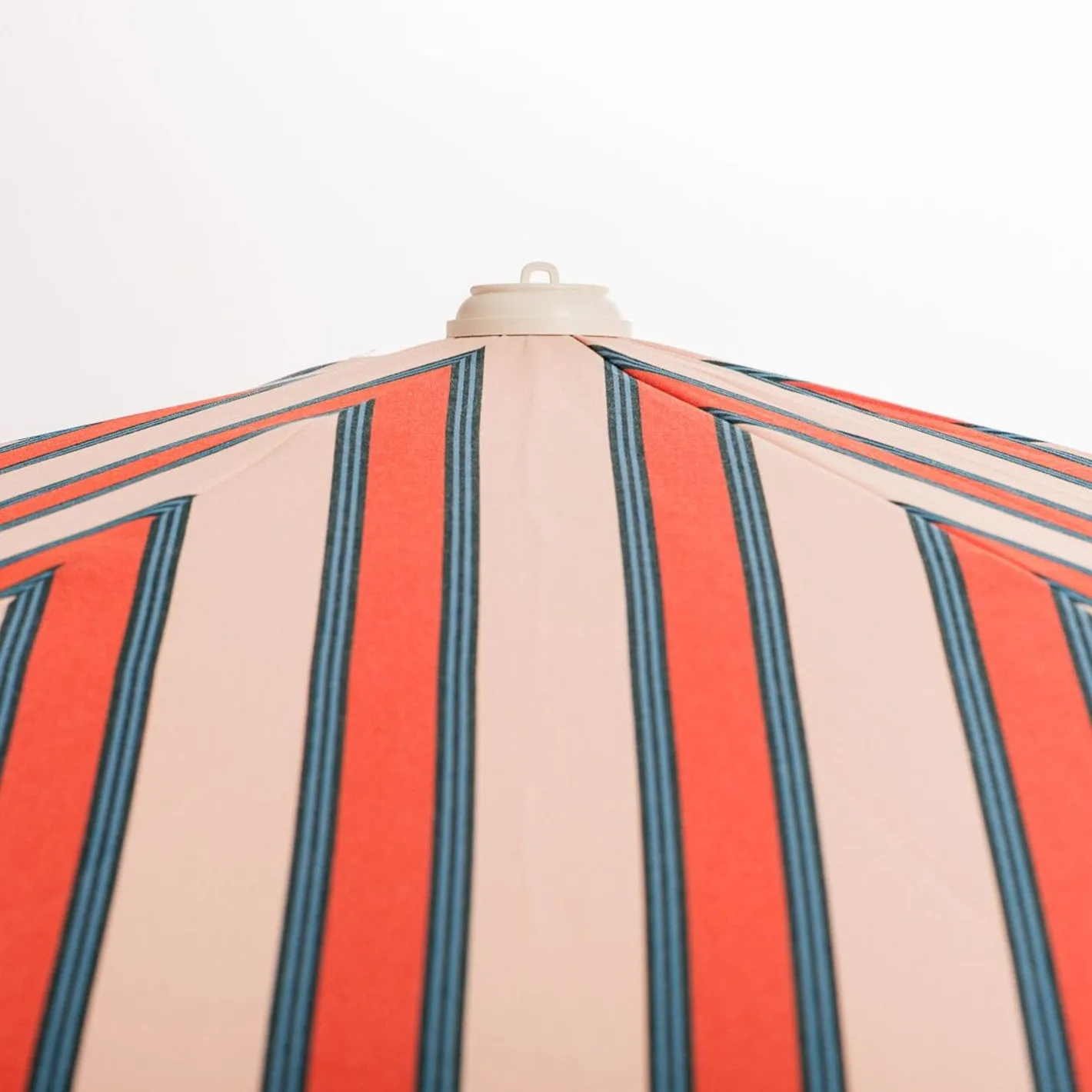Business & Pleasure Co. The Amalfi Umbrella - Bistro Dusty Pink Stripe