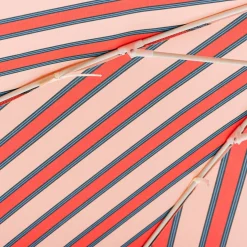 Business & Pleasure Co. The Amalfi Umbrella - Bistro Dusty Pink Stripe