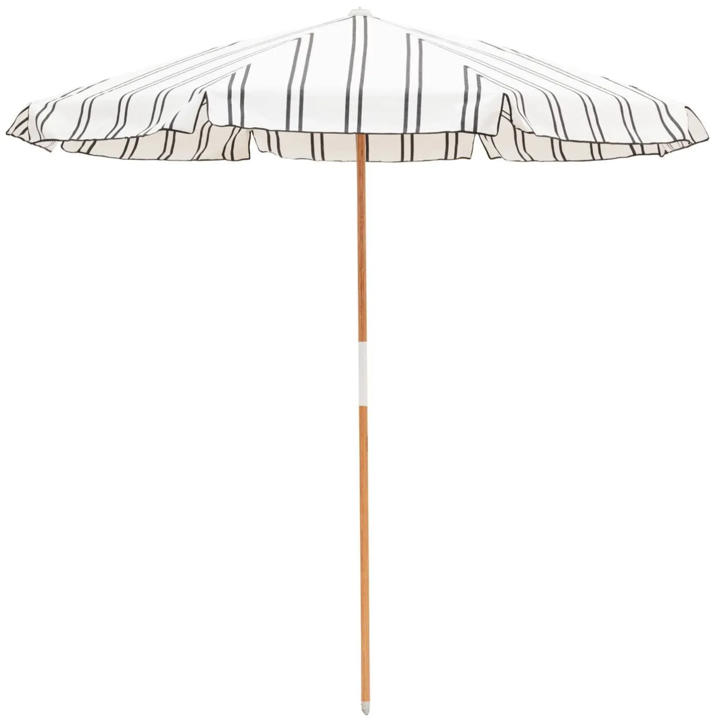 Business & Pleasure Co. The Amalfi Umbrella - Black Two Stripe