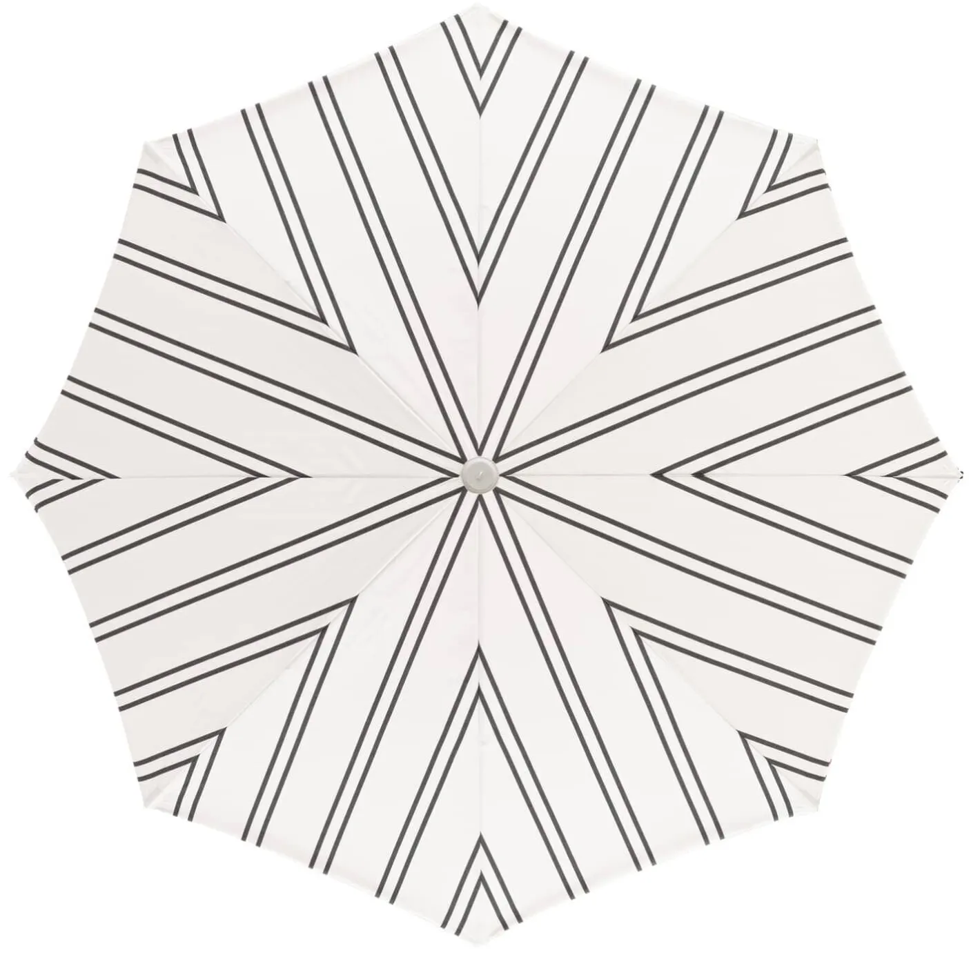 Business & Pleasure Co. The Amalfi Umbrella - Black Two Stripe