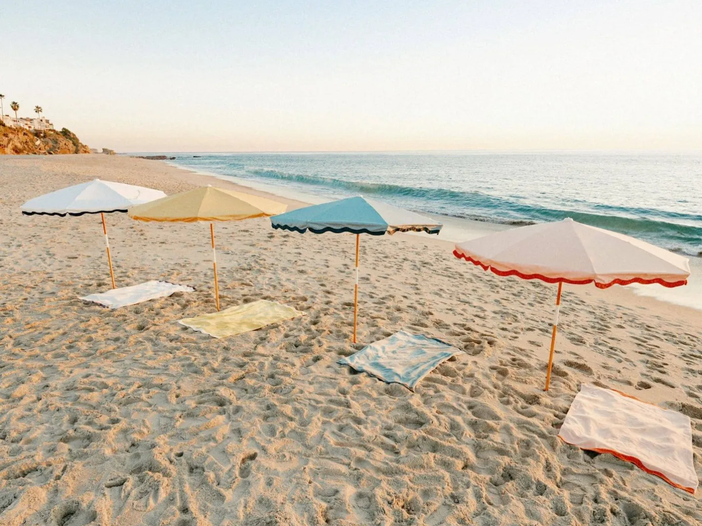 Business & Pleasure Co. The Amalfi Umbrella - Rivie Pink