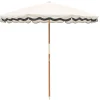 Business & Pleasure Co. The Amalfi Umbrella - Rivie White