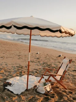 Business & Pleasure Co. The Amalfi Umbrella - Rivie White