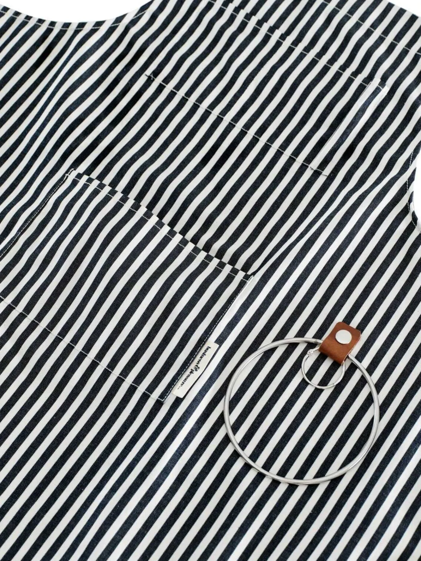 Business & Pleasure Co. The Apron - Lauren'S Navy Stripe