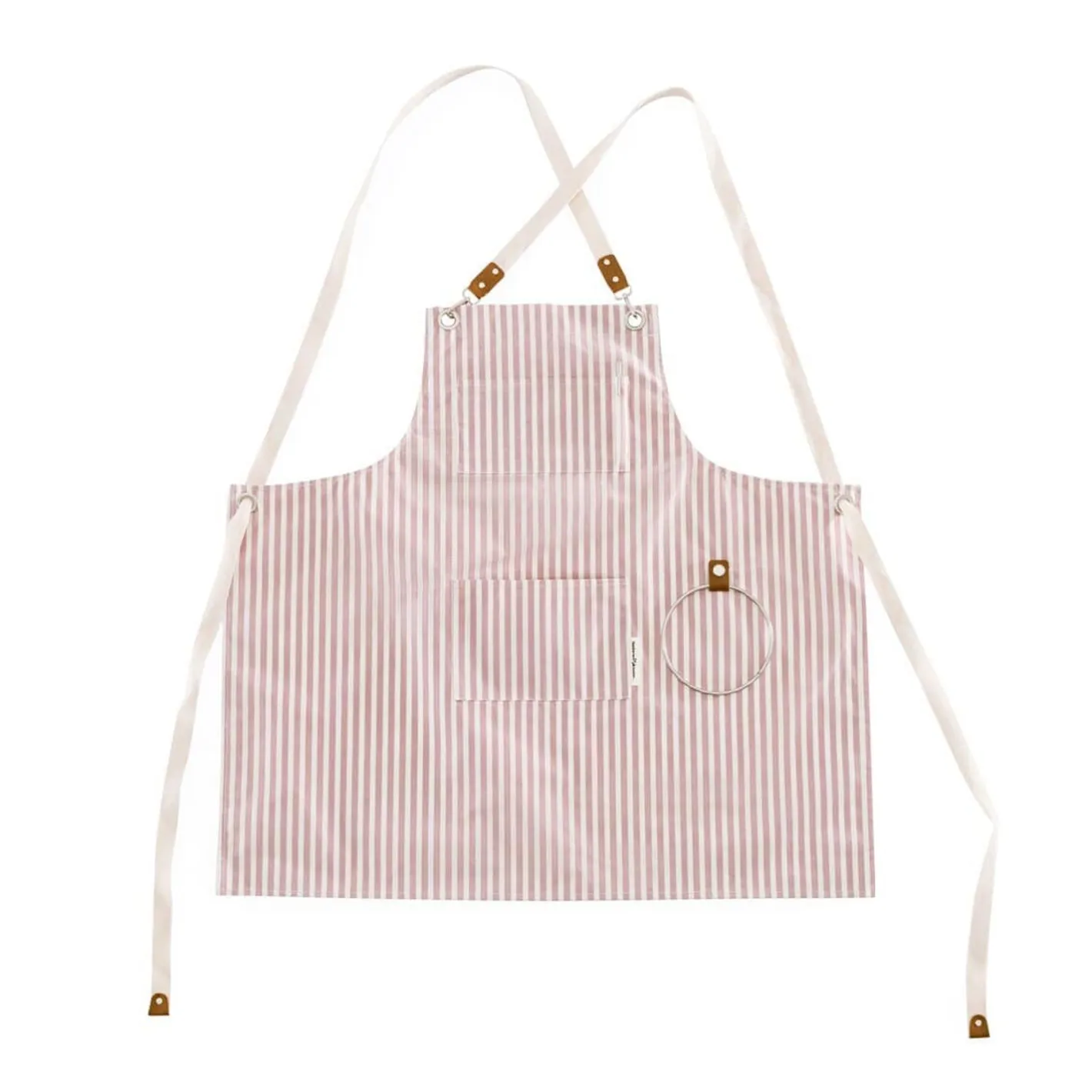 Business & Pleasure Co. The Apron - Lauren'S Pink Stripe