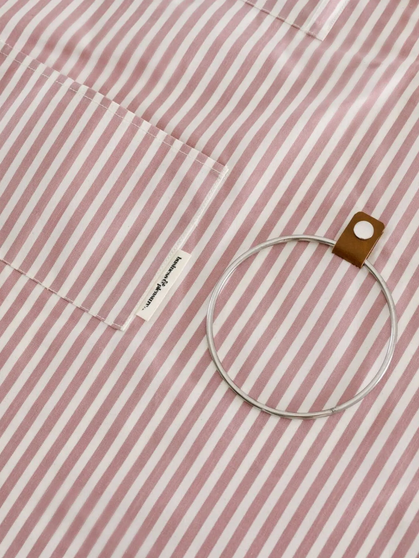 Business & Pleasure Co. The Apron - Lauren'S Pink Stripe