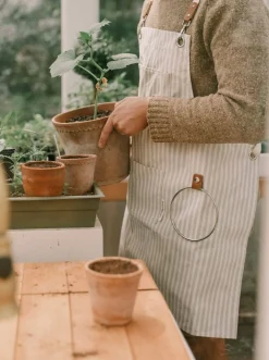 Business & Pleasure Co. The Apron - Lauren'S Sage Stripe