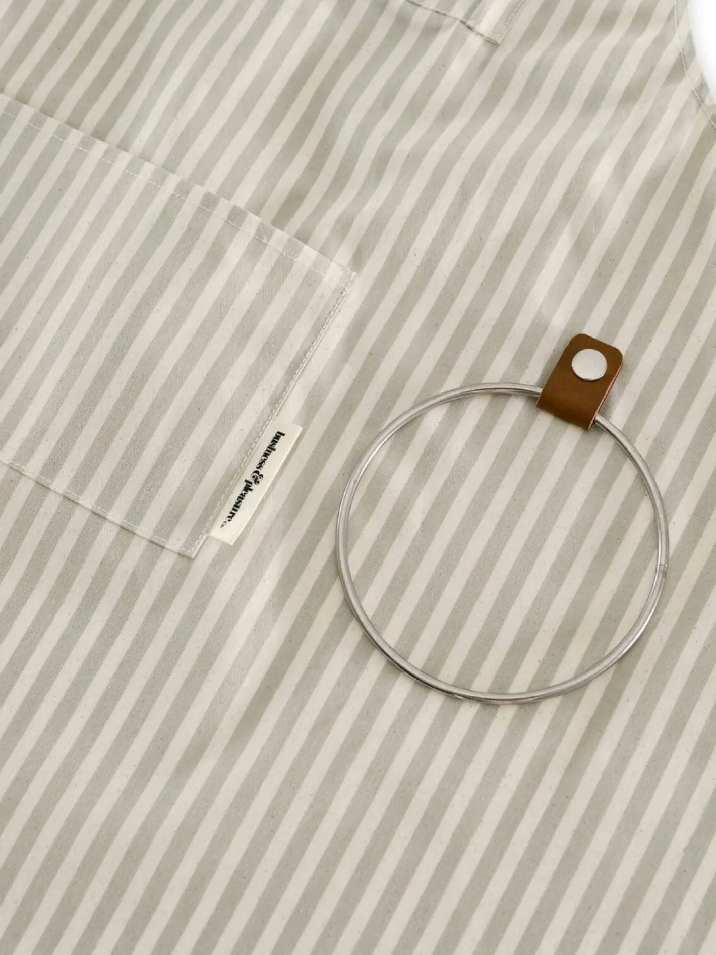 Business & Pleasure Co. The Apron - Lauren'S Sage Stripe