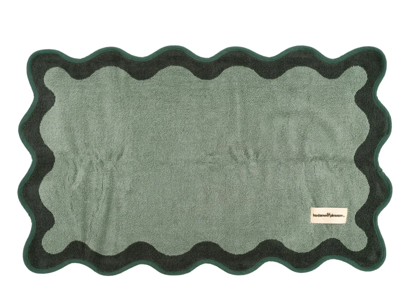 Business & Pleasure Co. The Bath Mat - Rivie Green
