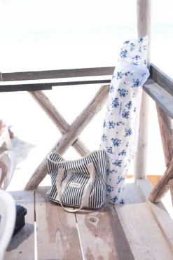 Business & Pleasure Co. The Beach Bag - Lauren'S Navy Stripe
