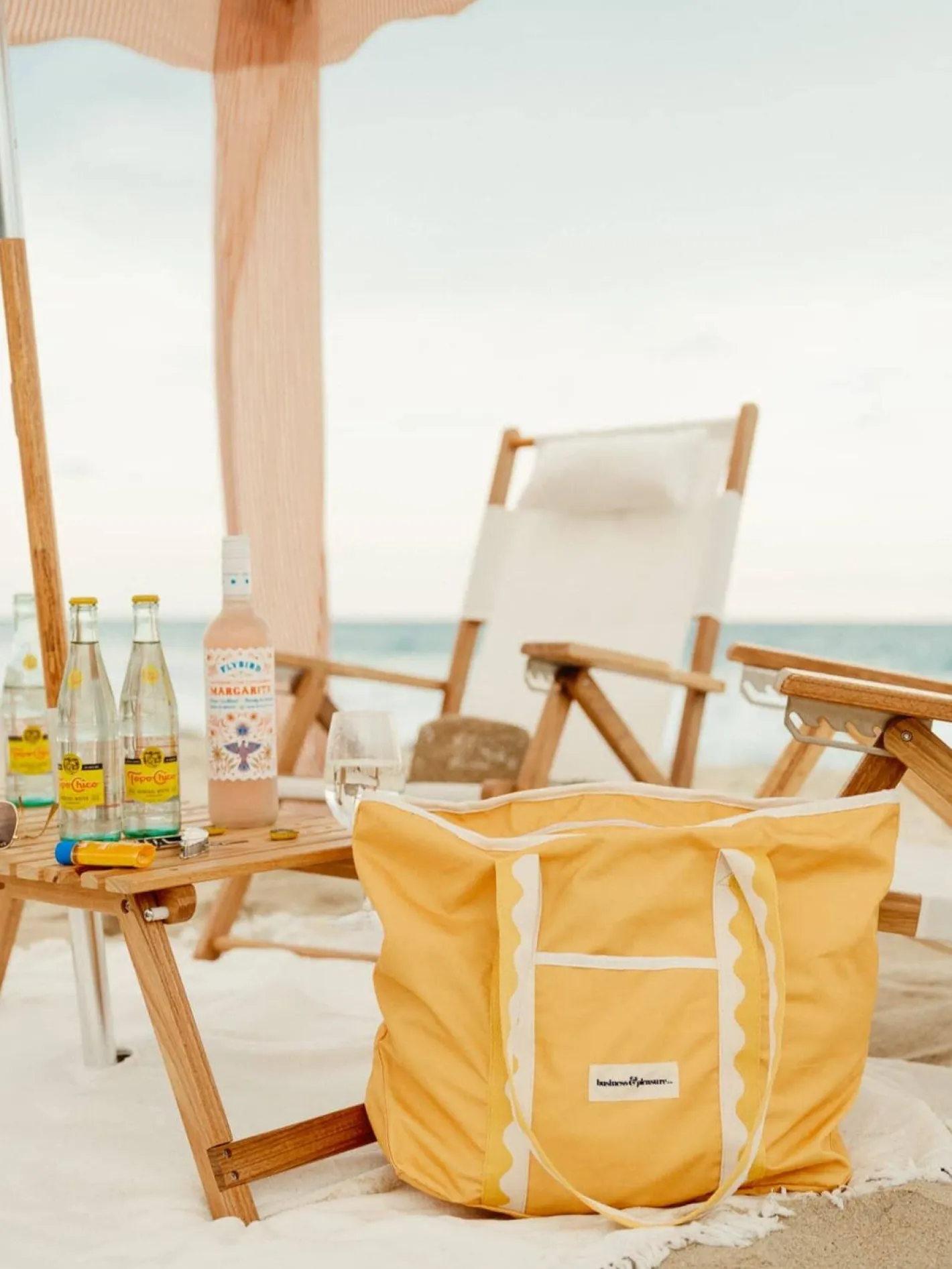 Business & Pleasure Co. The Beach Bag - Rivie Mimosa