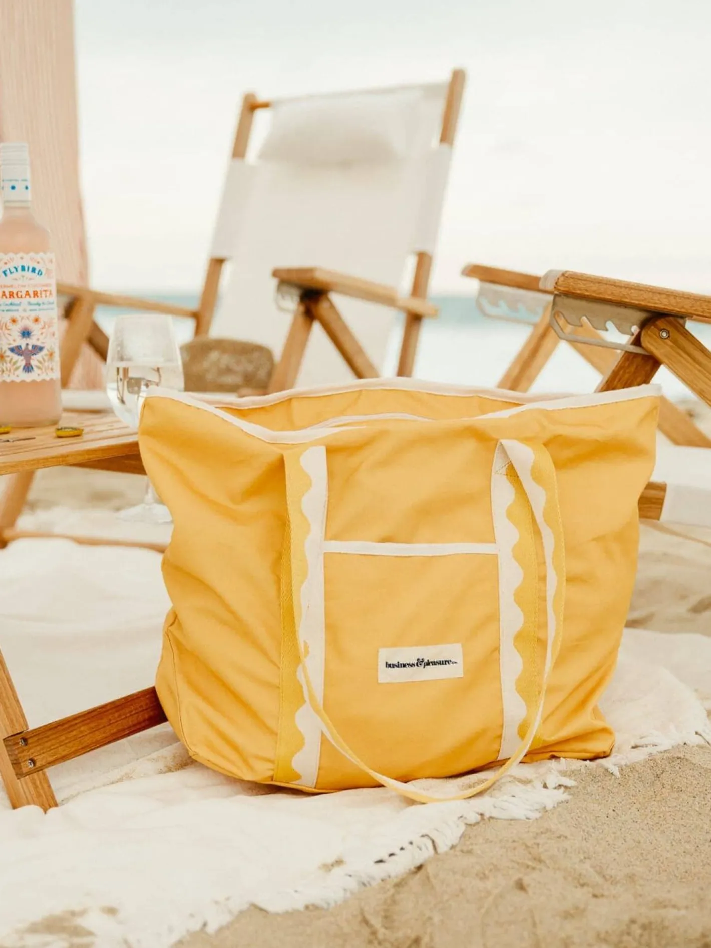 Business & Pleasure Co. The Beach Bag - Rivie Mimosa