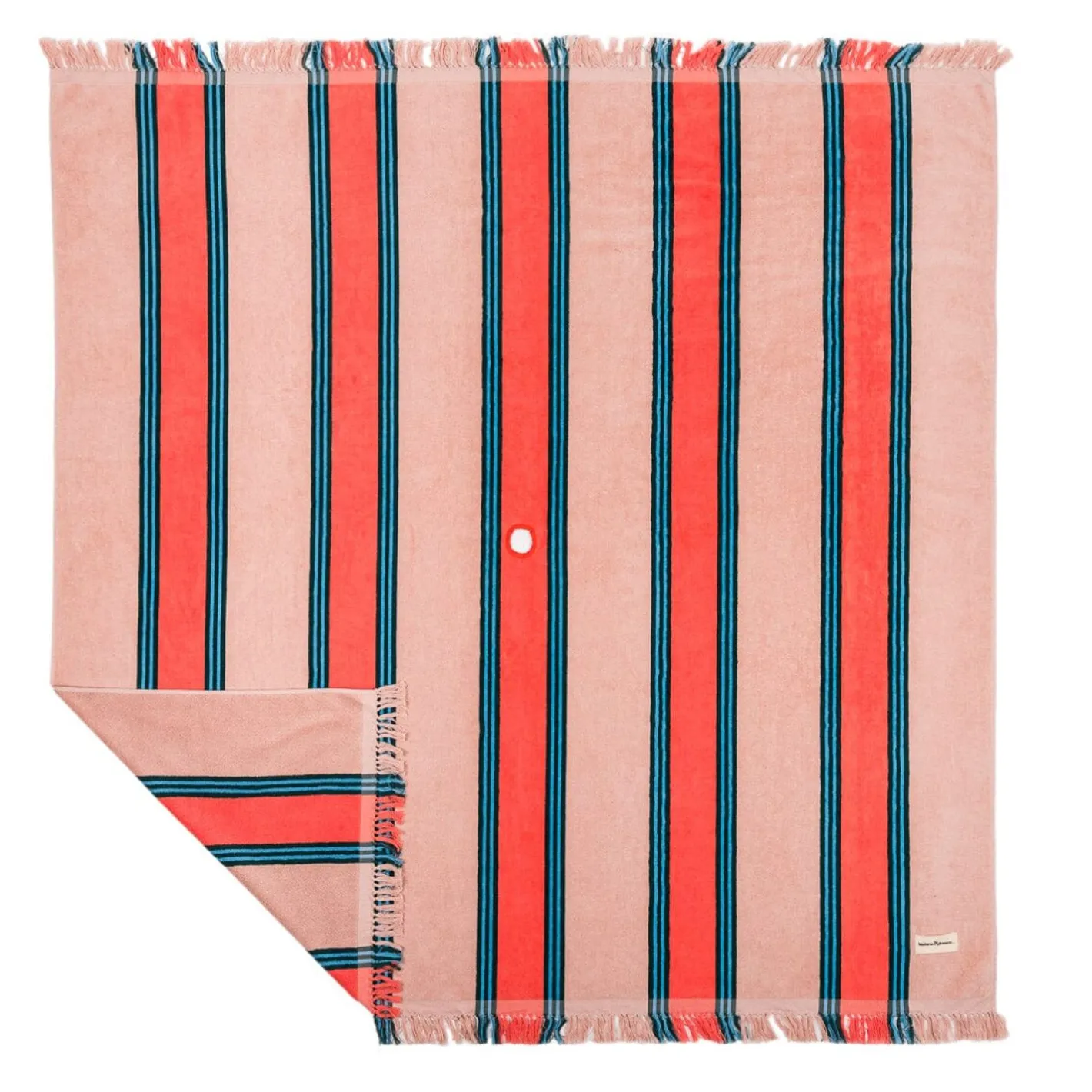 Business & Pleasure Co. The Beach Blanket - Bistro Dusty Pink Stripe