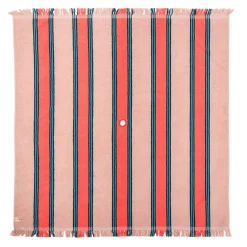 Business & Pleasure Co. The Beach Blanket - Bistro Dusty Pink Stripe