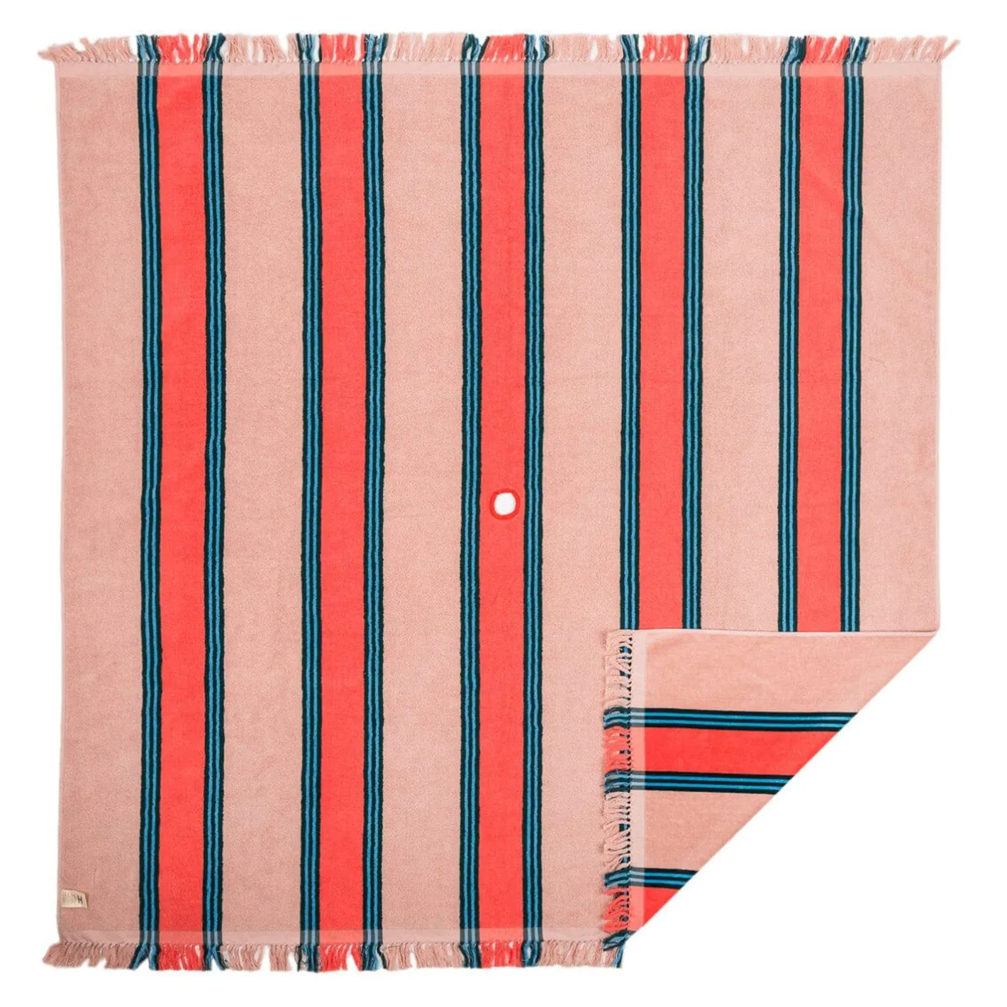Business & Pleasure Co. The Beach Blanket - Bistro Dusty Pink Stripe