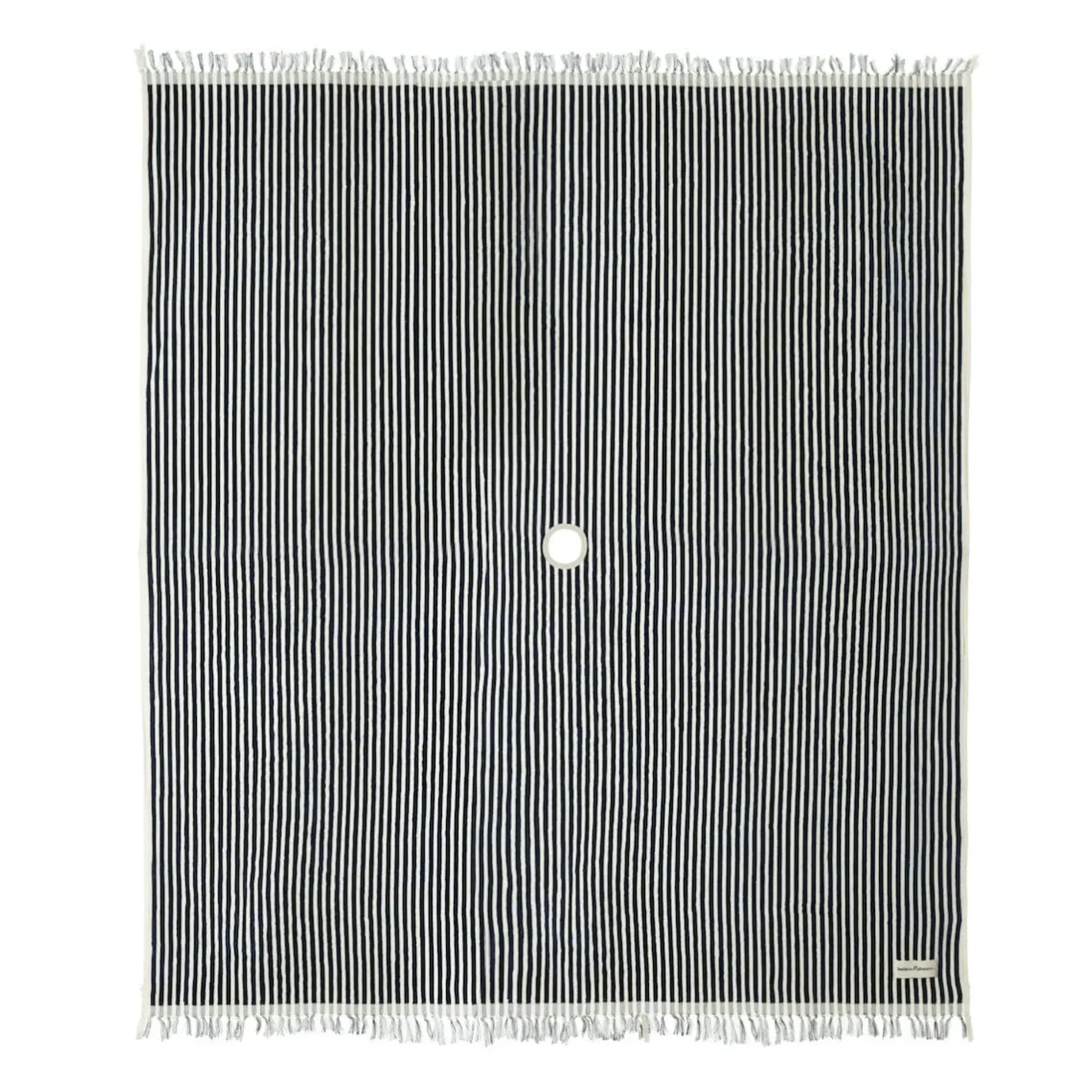 Business & Pleasure Co. The Beach Blanket - Lauren'S Navy Stripe