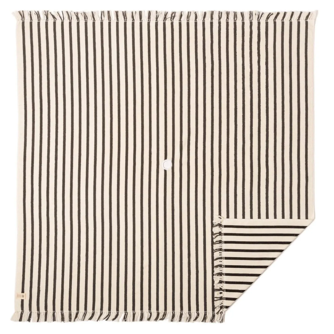 Business & Pleasure Co. The Beach Blanket - Monaco Black Stripe