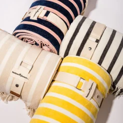 Business & Pleasure Co. The Beach Blanket - Monaco Mimosa Stripe